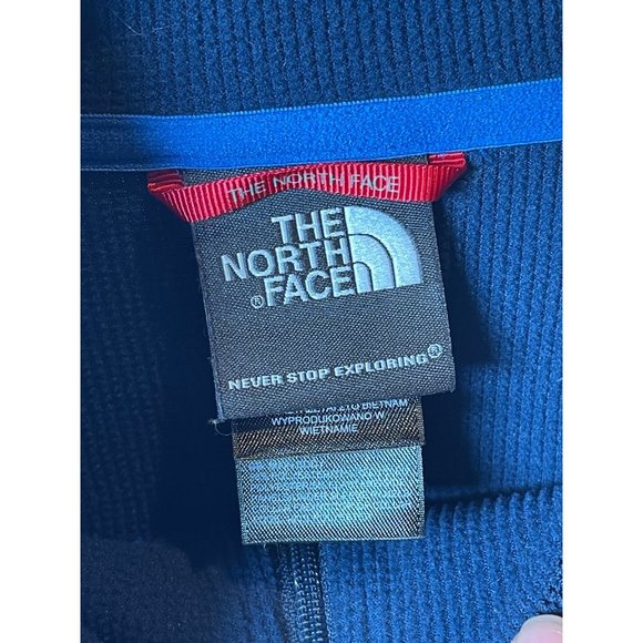 The North Face Flashdry VaporWick Long Sleeve 1/4 Zip Sweater Blue Men’s Sz.M - Picture 5 of 10